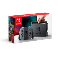 任天堂 Nintendo switch 掌上游戏机PSP便携式掌机 NS港版黑色主机（黑色手柄） +塞尔达中文版