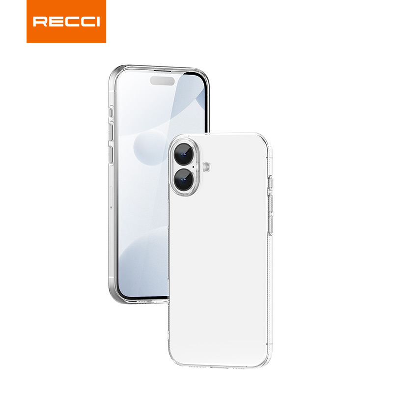 Recci锐思iphone16pro清逸手机保护壳高透抗黄变材料包边保护壳
