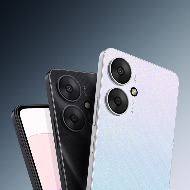 Redmi 13C 6GB+128GB 彩虹星纱 天玑 6100+ 性能芯 5000万超清双摄 潮流立边设计 5G手机