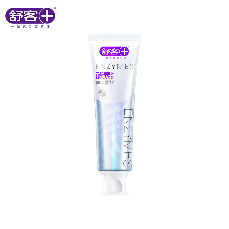 舒客(Saky) ZHS-GR32亮白酵素牙膏120克*1红花清火牙膏120克*1小苏打牙膏105g*1随机款软毛牙刷2高清大图