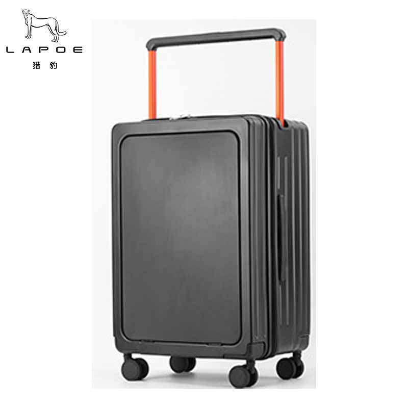 猎豹 前开口拉杆箱行李箱24寸 LB24Y/个高清大图