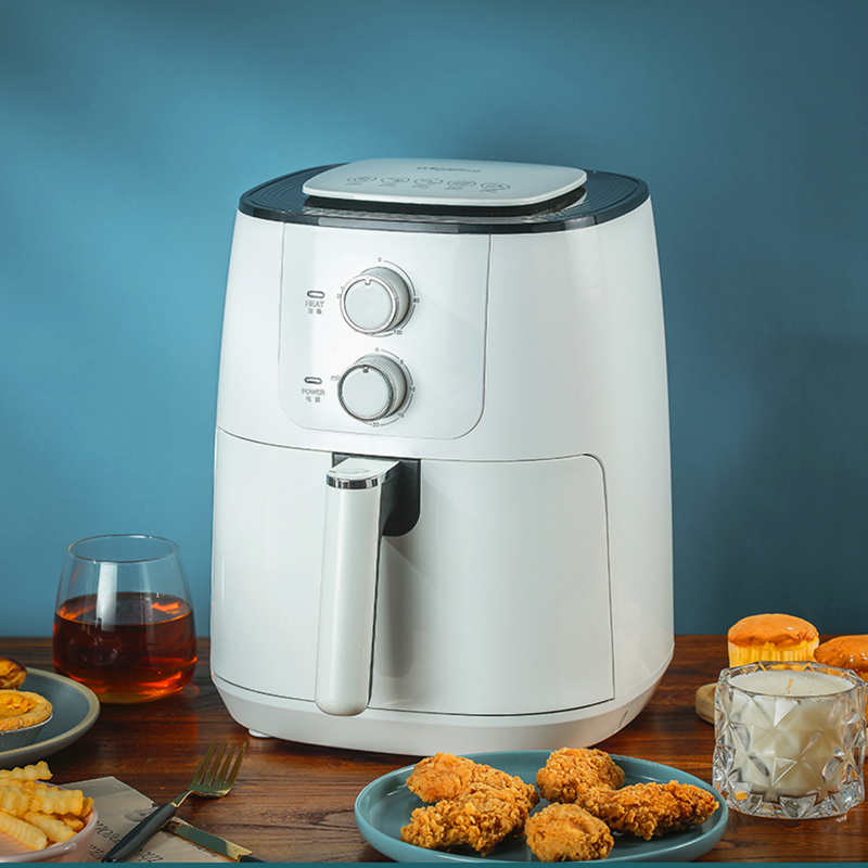 惠而浦空气炸锅wfmp401y白色大容量热风循环无油煎烤薯条多功能空气