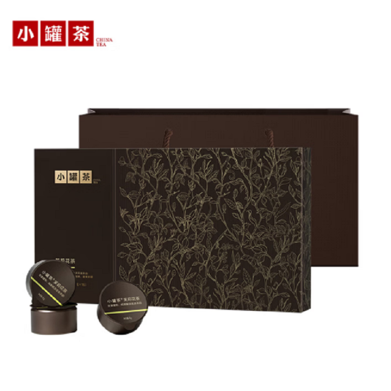 小罐茶匠心系列特级横县茉莉花茶15罐装礼盒 4g*15罐高清大图