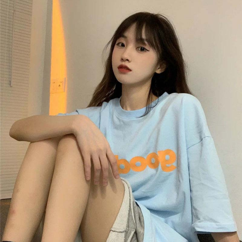 秋壳100%纯棉短袖马卡龙配色T恤情侣款2022夏季新款男女同款T恤