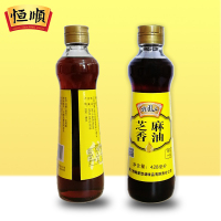 恒顺北固山芝麻香油 凉拌 芝麻油浓香健康 428ml