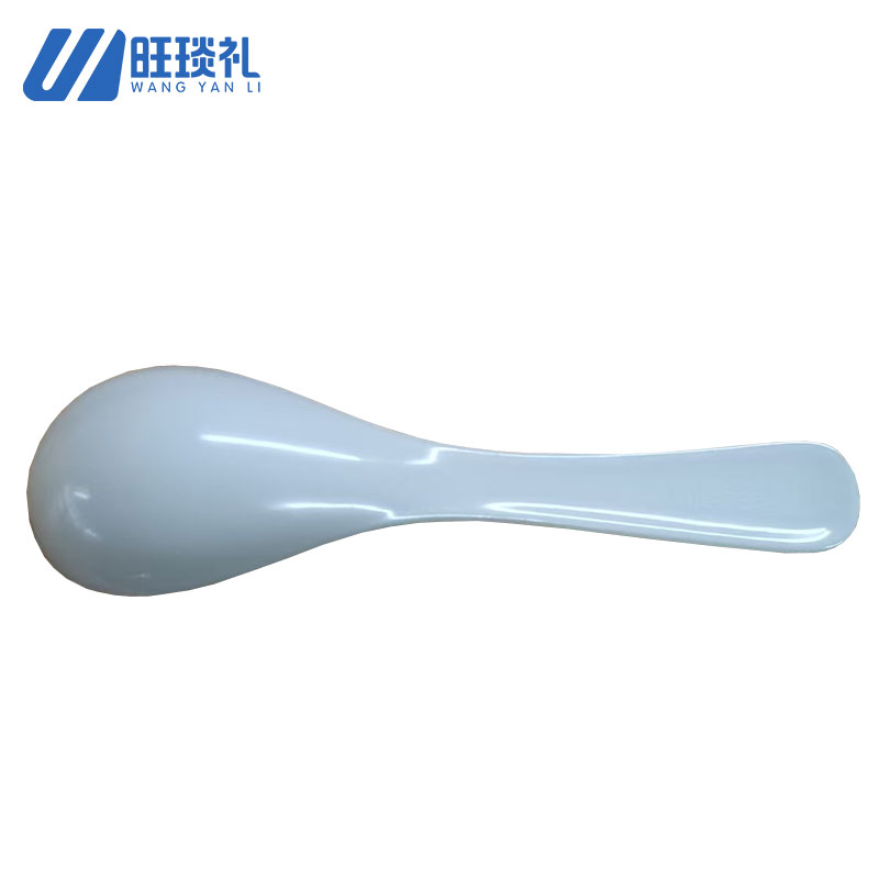 旺琰礼小勺密胺瓷A8料把长15厘米/个高清大图