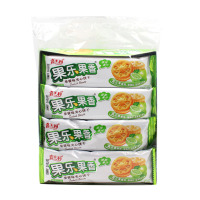 嘉士利 果乐果香300g青柠味 柠檬水果夹心饼干多味道 果酱味夹心饼干 休闲零食
