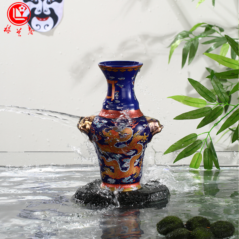 梅兰春 46度龙凤和谐 500ml 单瓶装 芝麻香型 白酒 25年陈酿 中华老字号[随机发货,不接受指定龙/凤哪一款]