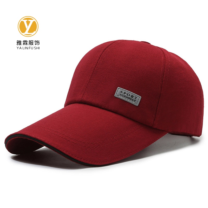 雅霖服 棒球帽帆布休闲YLF-04212 顶高清大图