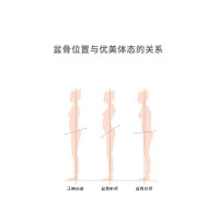 MTG日本 Style花瓣矫姿坐垫 矫正坐姿保护脊椎 美臀护腰久坐神器孕妇脊椎减压护腰防驼背美臀办公室家正品 (深棕色)