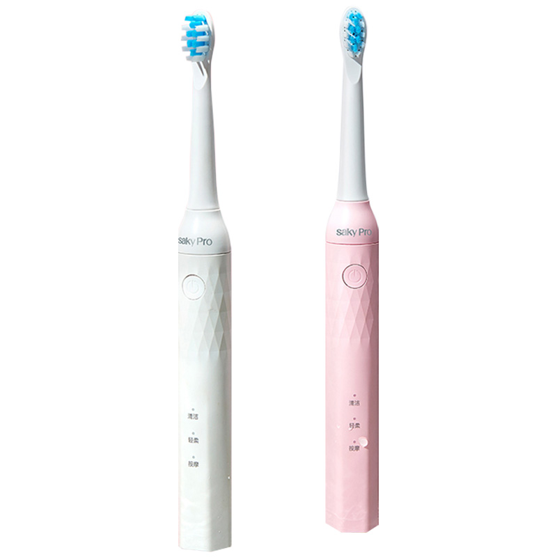 舒客电动牙刷套装主机*1刷头*4声波3档模式N1(颜色随机)