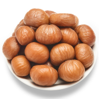 [中华特色]河北供销馆 栗源 甘栗仁50g*10袋 熟制即食无壳栗子板栗仁 办公室休闲零食坚果 河北唐山特产 华北
