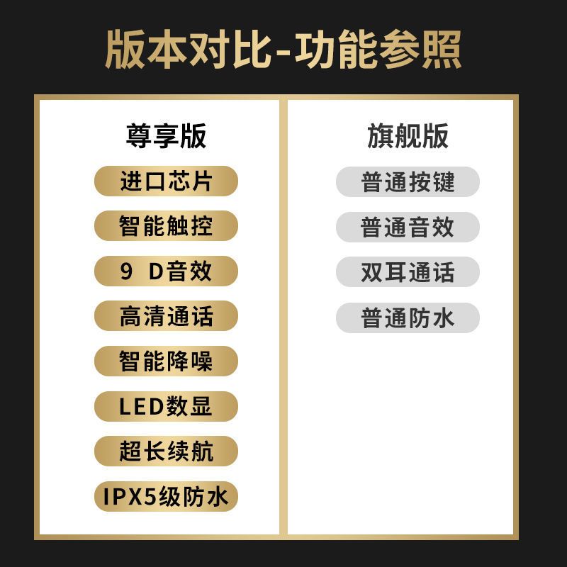 优束 蓝牙耳机无线双耳迷你入耳式微小隐形智能降噪跑步运动耳麦适用于华为vivo小米苹果男女款长续航耳塞