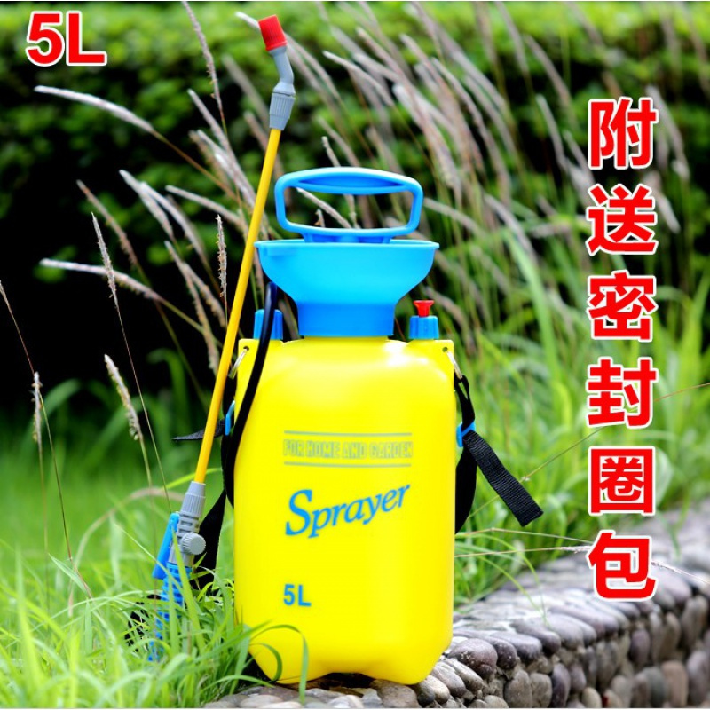 家柏饰(CORATED)3L5L8L手动气压式喷雾器农用打药机喷雾机洒水壶浇花园艺喷壶高清大图