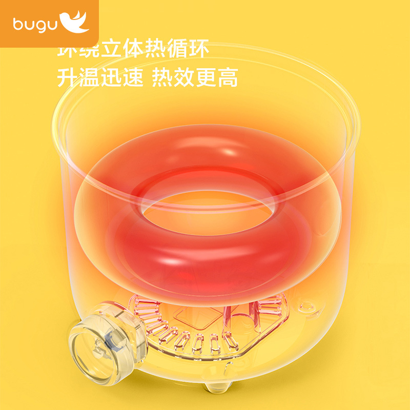 布谷(BUGU)多用途锅多功能电热电煮锅小火锅电热杯宿舍小锅煮面泡面锅小煮锅不锈钢 BG-SP22