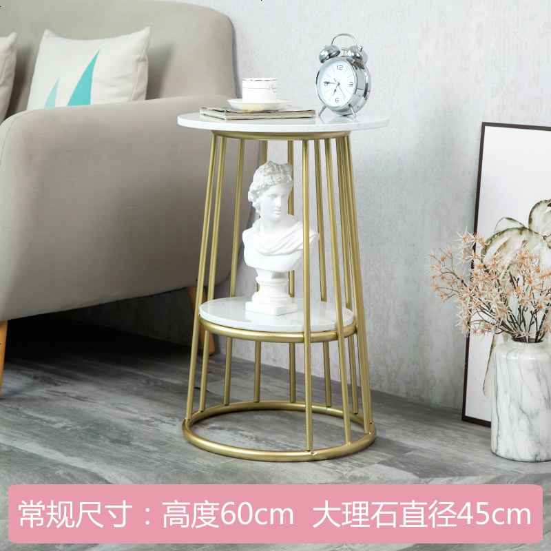 边几沙发边柜小圆桌简约小茶几花几迷你角几床头桌卧室桌子小方桌 808款