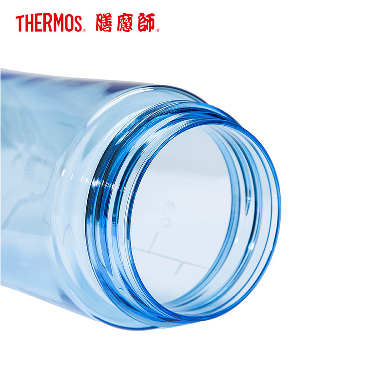 膳魔师(Thermos)F4011T儿童学生可爱儿童杯卡通膳魔師Tritan吸管杯塑料杯牛奶杯 杯子450ML外出/家用高清大图