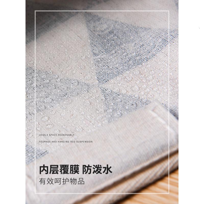家柏饰(CORATED)布艺挂兜收纳挂袋壁整理袋挂墙挂式宿舍墙上储物袋后悬挂置物袋高清大图