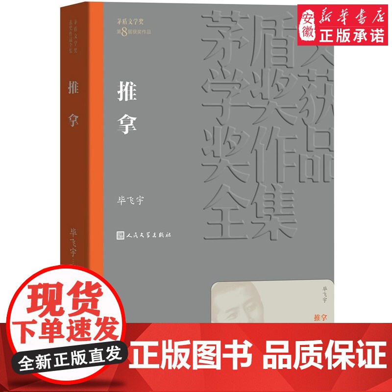 推拿 茅盾文学奖作品毕飞宇著经典好书现当代文学世界名著小说书青少年版初高中寒暑假 阅读书目书籍人民文学出版正版高清大图