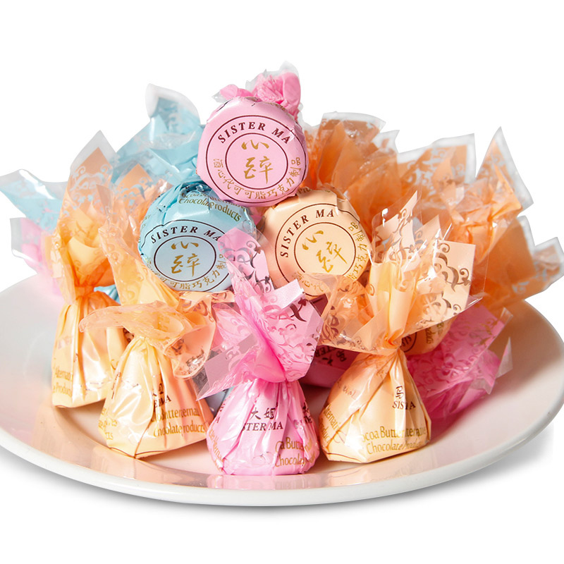 马大姐酒心巧克力糖果500g散装酒心糖结婚喜糖休闲零食糖果批发