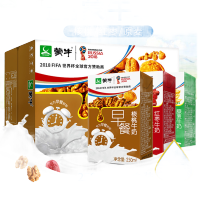 蒙牛早餐奶250mLx16盒整箱儿童学生老年早餐牛奶16盒早餐红枣牛奶10月