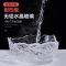 金边大号[送两个叉子]|日式金边锤纹玻璃碗蔬菜沙拉碗北欧家用创意大号网红热汤碗水果碗