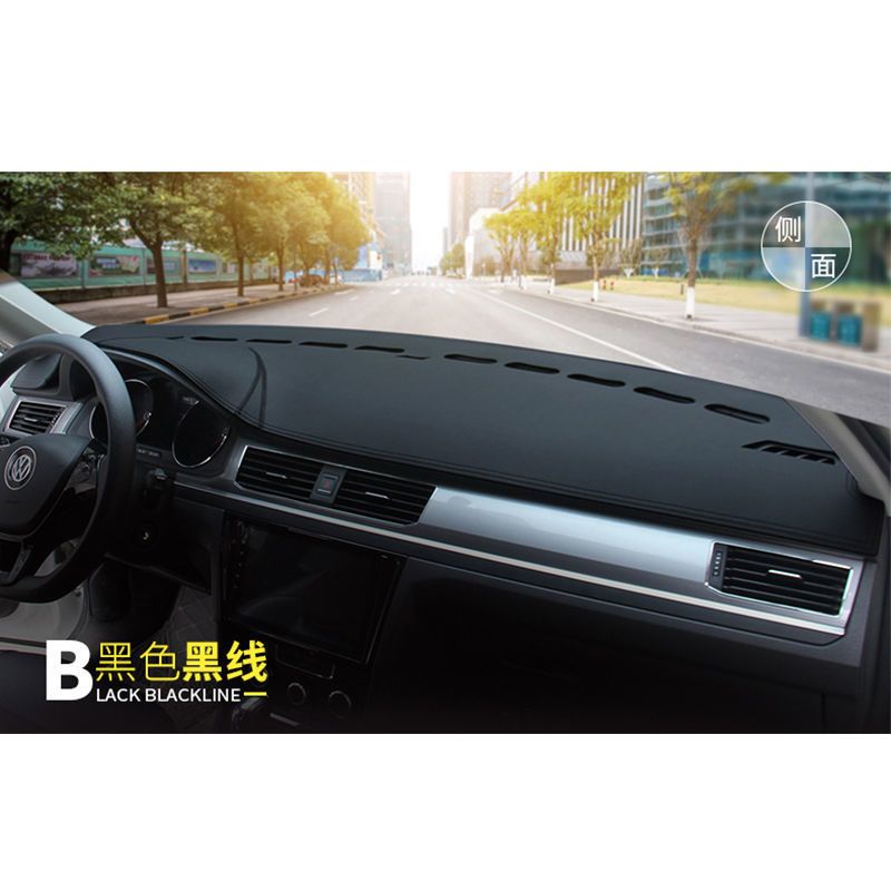 11-16款老K2专用 玫瑰绒面-防滑底红边 起亚K2 避光垫仪表台防晒垫中控K2汽车用品仪表盘工作台遮阳遮光