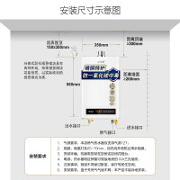 AO史密斯热水器 燃气热水器天然气13升 JSQ26-N6 家用恒温强排式 自营 天燃气灰色 不锈钢换热器 防CO中毒