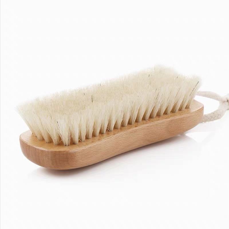 猪鬃毛鞋刷子洗衣刷硬软毛洗衣服多功能衣物刷清洁刷不伤鞋的刷子猪鬃