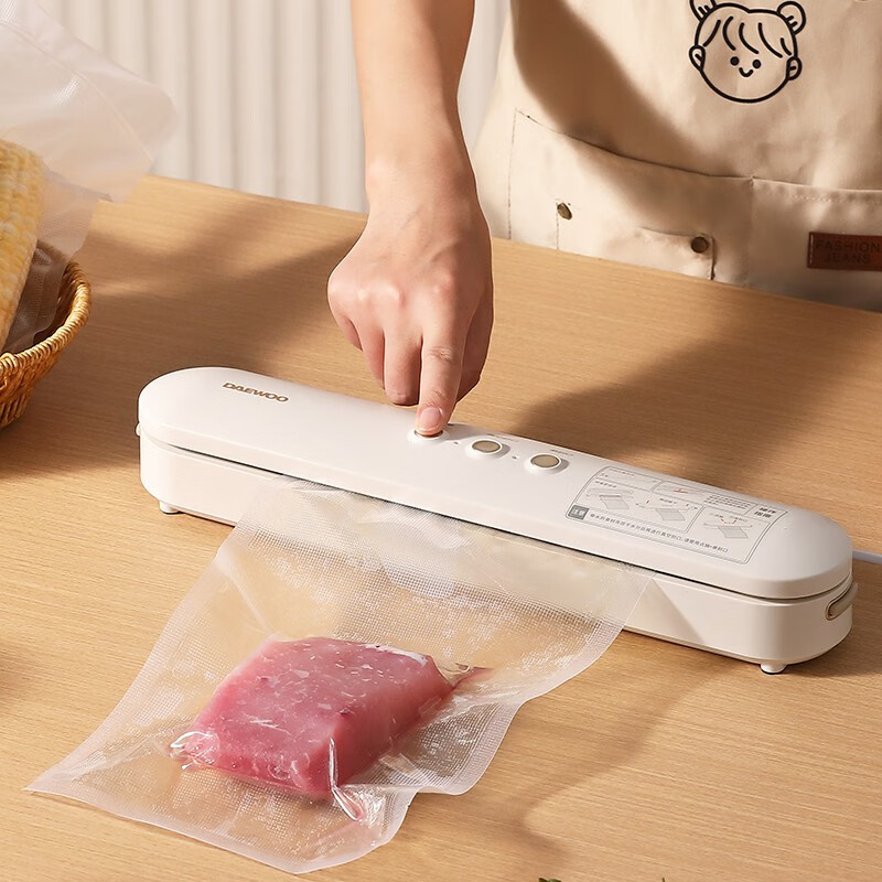 大宇(DAEWOO) 90W抽真空封口机30cm加长封口 流苏白 DYFK-90E03