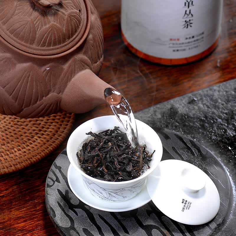 天池 茗茶 传承系列凤凰单丛茶黄枝香-秦125g*2罐礼盒高清大图