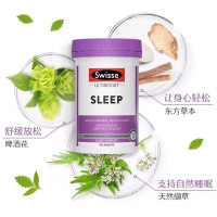 Swisse 睡眠片(缬草片) 100片/瓶 澳洲进口 膳食营养补充剂[新老包装随机发]