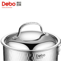 Debo德铂班贝格304不锈钢奶锅