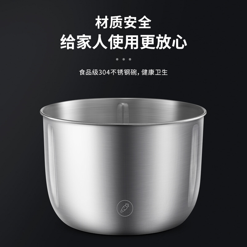 摩飞电器(MORPHY RICHARDS) 绞肉机 家用套娃绞馅机碎肉机 电动多功能料理机打蒜搅拌机 MR9401A蓝色高清大图