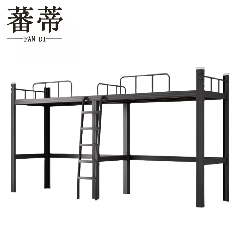 蕃蒂钢制床100cm组