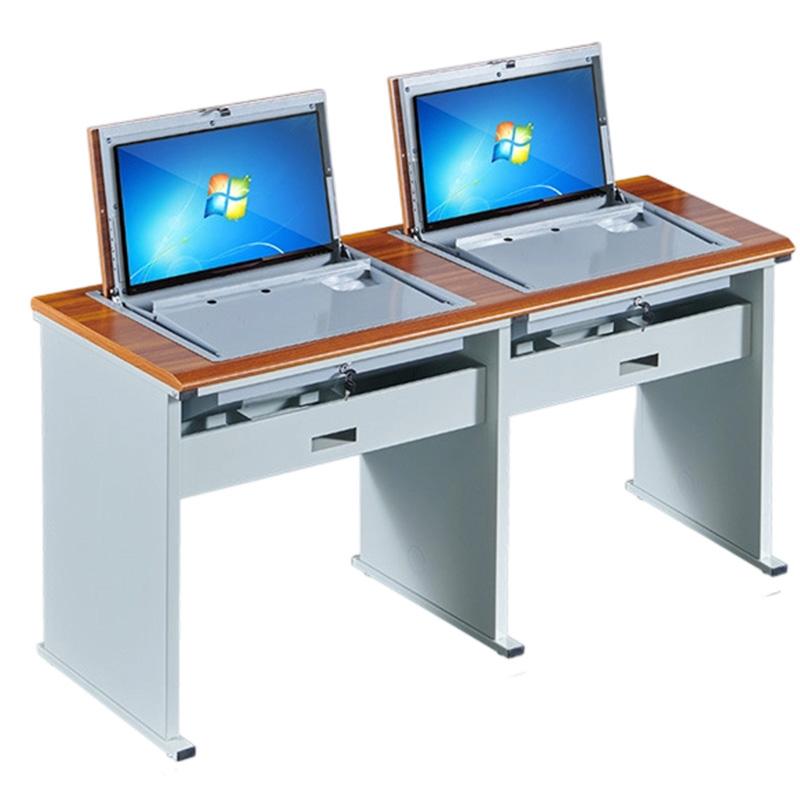 指臣翻转桌T型双人位张高清大图