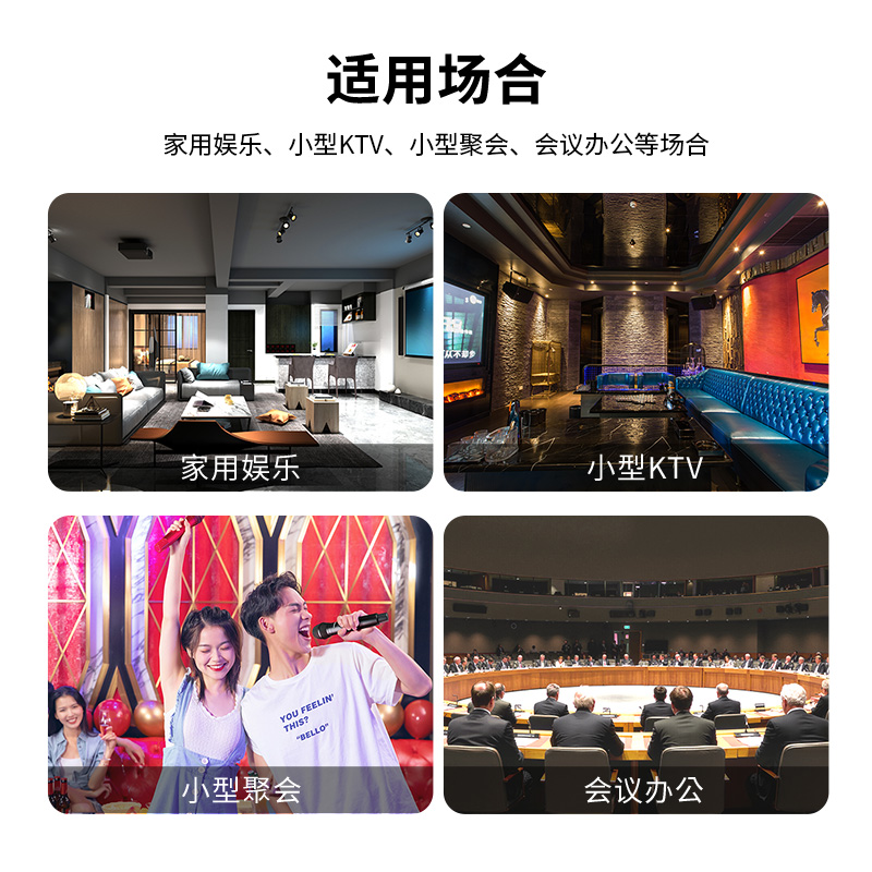 得胜MK-80 卡包音响 家用娱乐、小型KTV、小型聚会、节目排练等场合 1对 白色高清大图