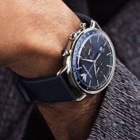 阿玛尼(EMPORIO ARMANI)AR11105石英表男 时尚潮流飞行员系列皮带男士腕表 欧美品牌 质保两年