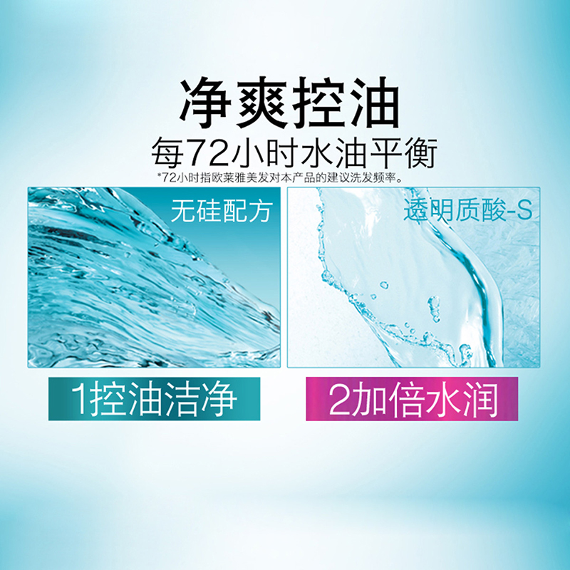 欧莱雅(L’OREAL)透明质酸水润护发膜250ml(适合干性发质人群)高清大图