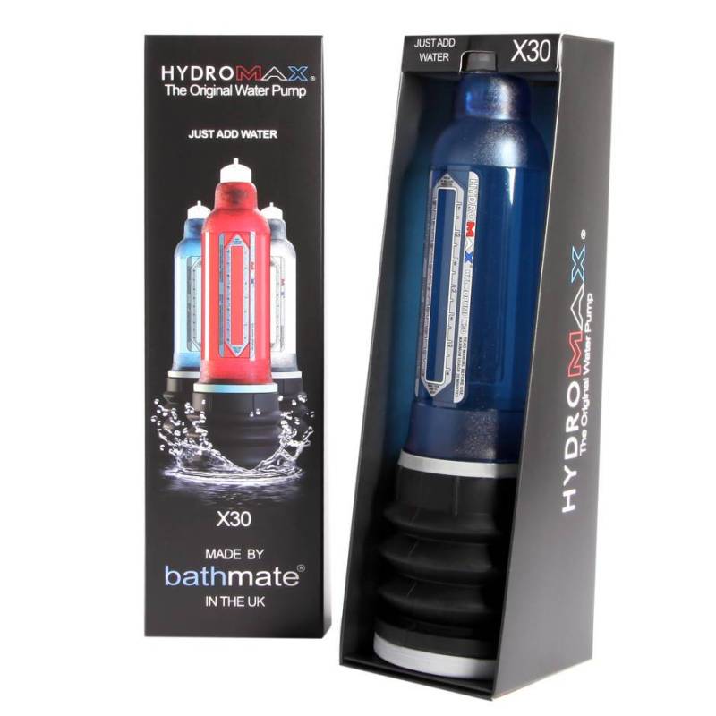 bathmate英国生产英国进口男用增大延时器具水压真空泵阴茎锻炼器负压蓝色款X30高端用具美国直邮正品保证