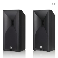 (预售15天)JBL STUDIO590BK 音响 音箱 5.1 家庭影院 电视音响 落地影院 组合音响 客厅影院 黑色