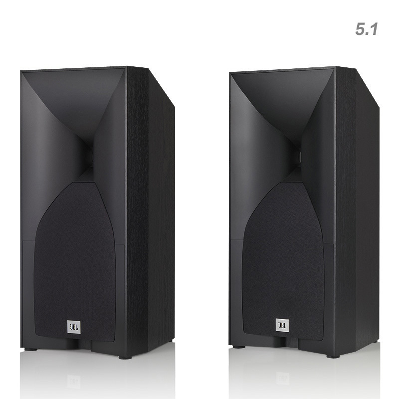 (预售15天)JBL STUDIO590BK 音响 音箱 5.1 家庭影院 电视音响 落地影院 组合音响 客厅影院 黑色