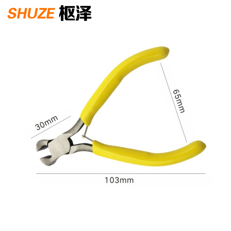枢泽 钳子 顶切钳 5寸 把高清大图
