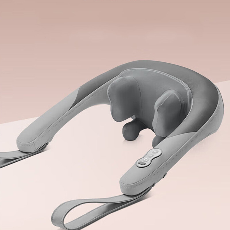 奥佳华颈椎按摩器分区按摩多档热敷轻音颈部按摩器OG-2608(颜色随机)高清大图