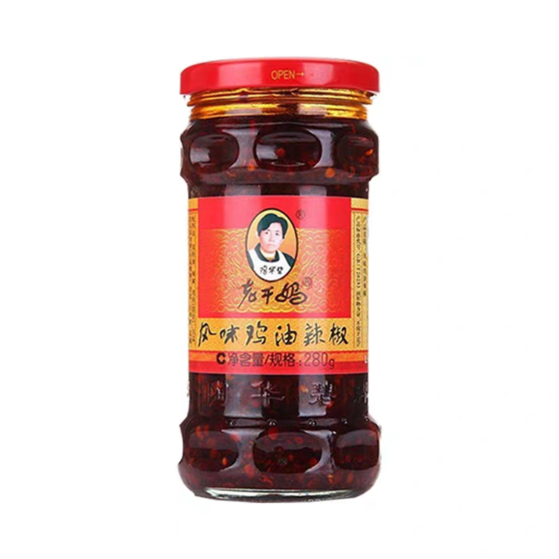 陶碧华鸡油辣椒鸡肉老干妈风味辣子鸡丁酱280g
