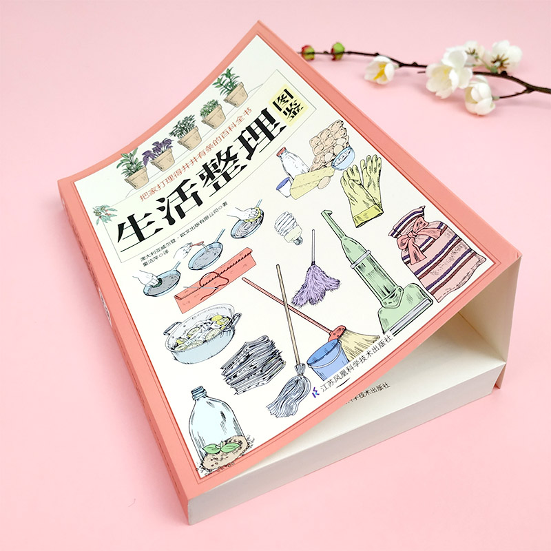 [醉染正版]生活整理图鉴 居家整理问题 生活居家整理手册小窍门 懒人收纳宝典 快速有效整理收纳 客厅厨房时尚简单生活百科高清大图