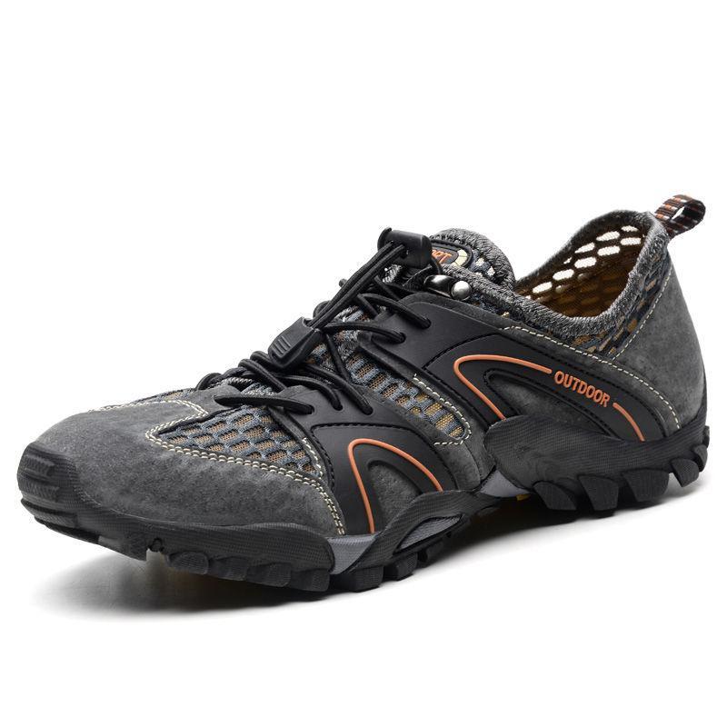 夏季户外溯溪涉水鞋男士运动休闲凉鞋防滑速干透气网面登山鞋男鞋溯溪