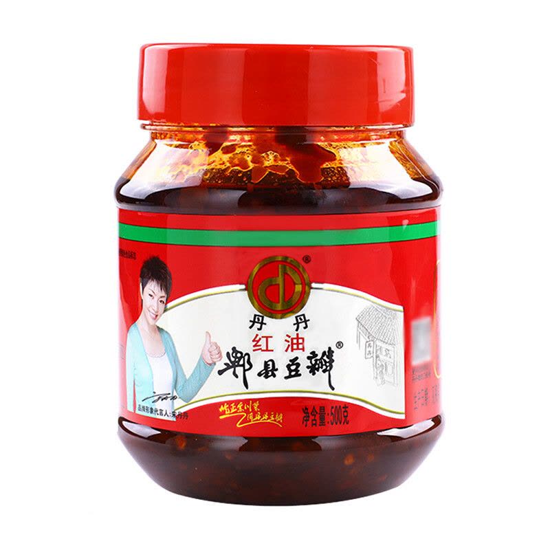 丹丹 酱料 红油郫县豆瓣酱500g 辣椒酱炒菜 川菜调料调味品 四川特产图片