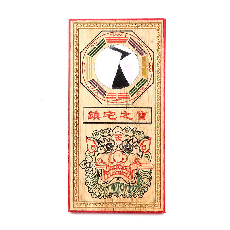 美帮汇桃木挂件桃木镇家宅之宝摆件桃木彩绘虎头上摆件高清大图