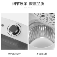 Chigo/志高大容量T98-83C 9.8KG甩干机 家用单筒脱水干衣机 紫光除菌 非迷你洗衣机